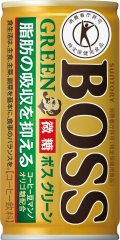 サントリー コーヒーボス グリーン 185g×30本
